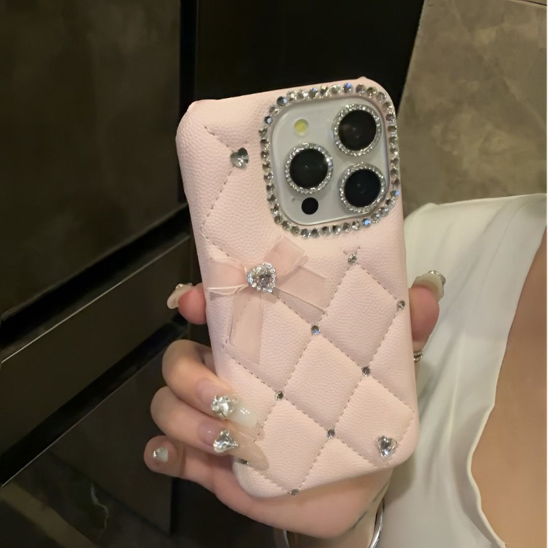 Luxury Bags From Japan - Luxurious Girly Heart Sparkling Diamond Mesh
