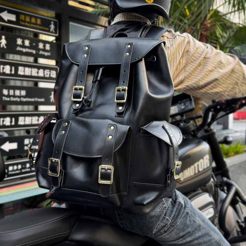 Luxury Bags For Men - New Arrivals Leather Backpack Luxury Man