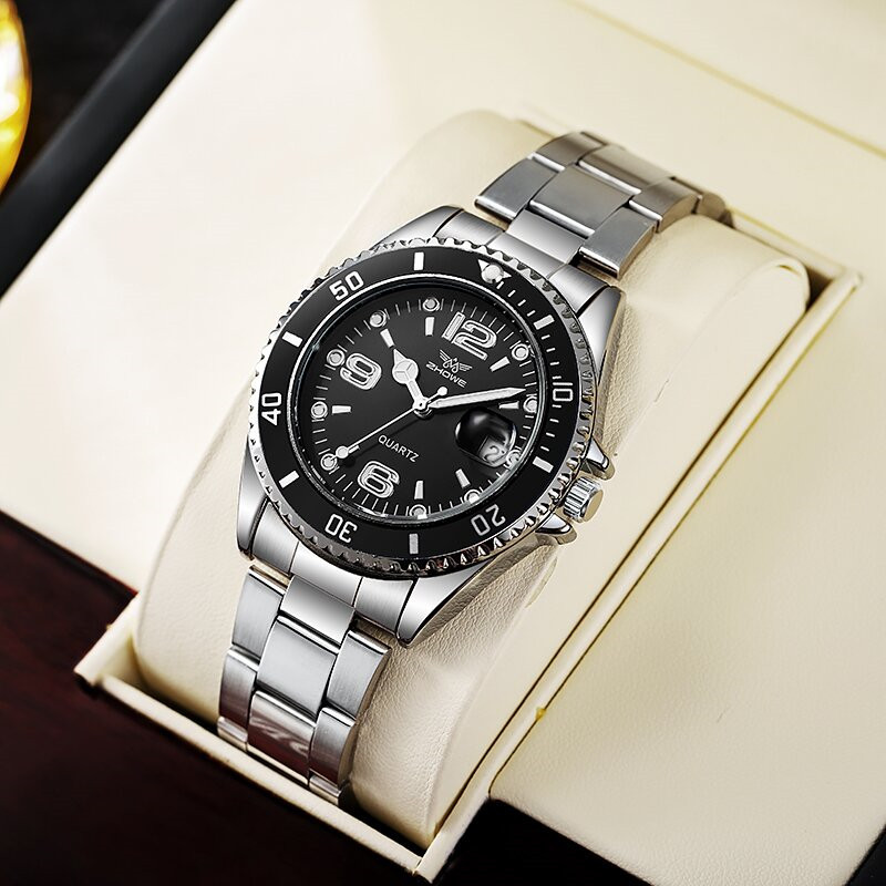 Luxury Bags Brands List - New Fashion Stainless Steel men quartz