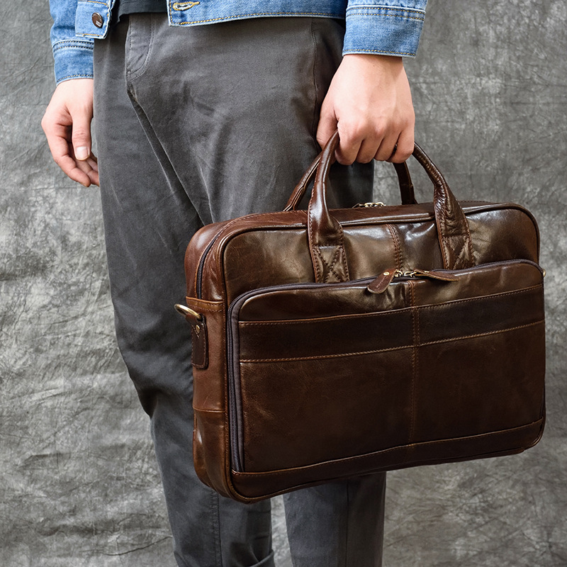 Luxury Bags For Men - Luxury Genuine Leather Handbag for Men