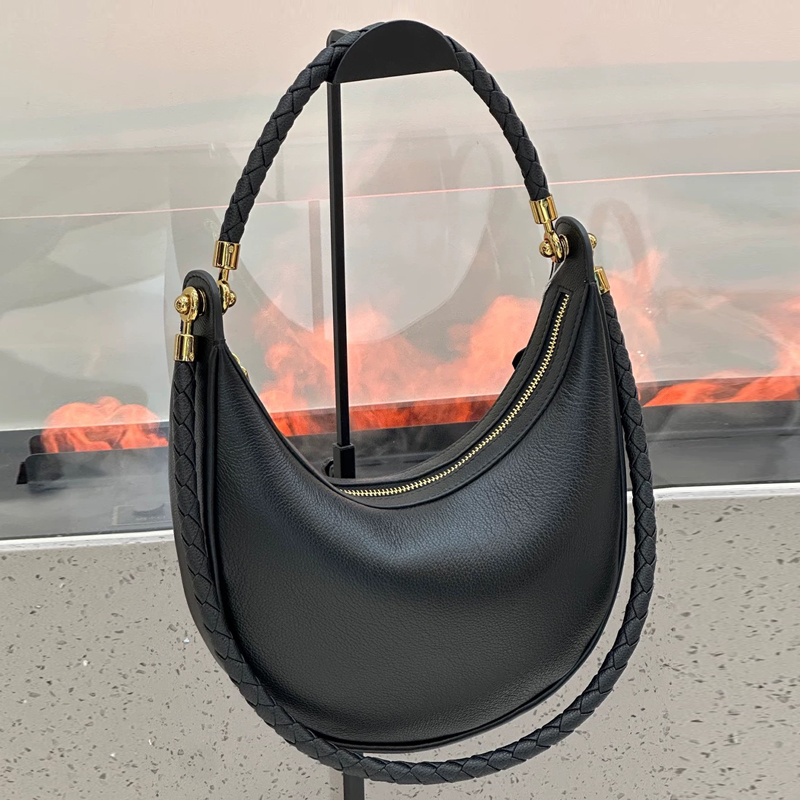 Luxury Bags Of 2026 - Classic Round Moon Slim Bags For