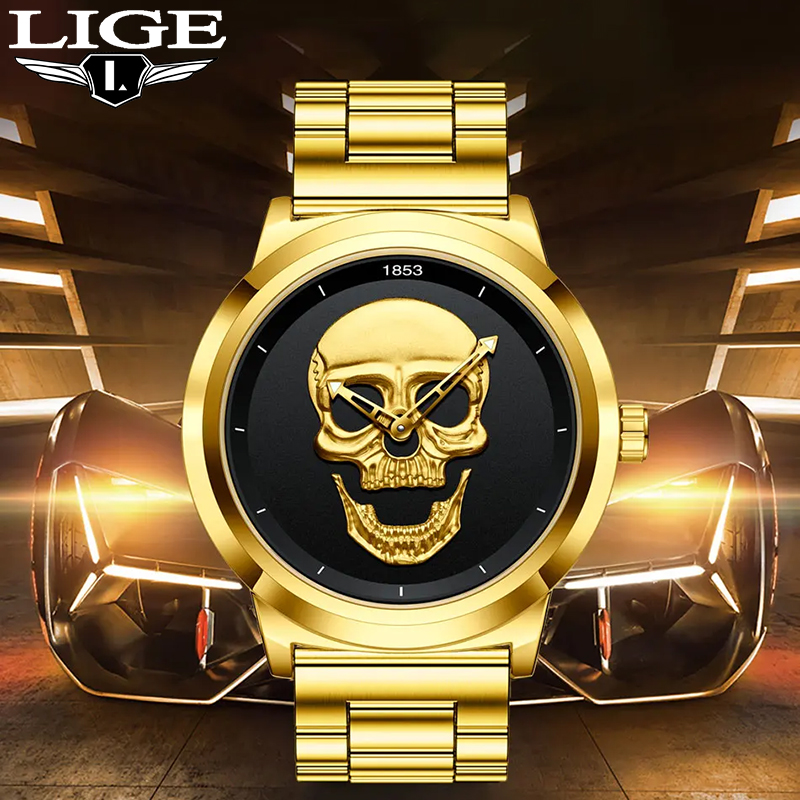Luxury Bags Brands List - LIGE Top Luxury Brand Quartz Man