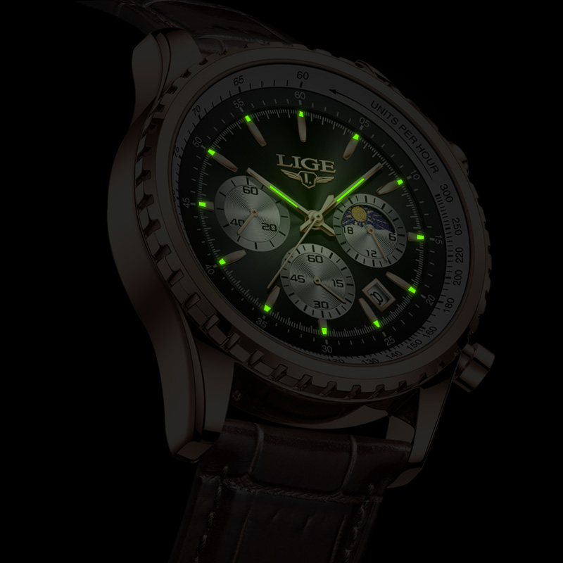 New Fashion Mens Watches LIGE  - đánh giá và giá Luxury Bags Brands List