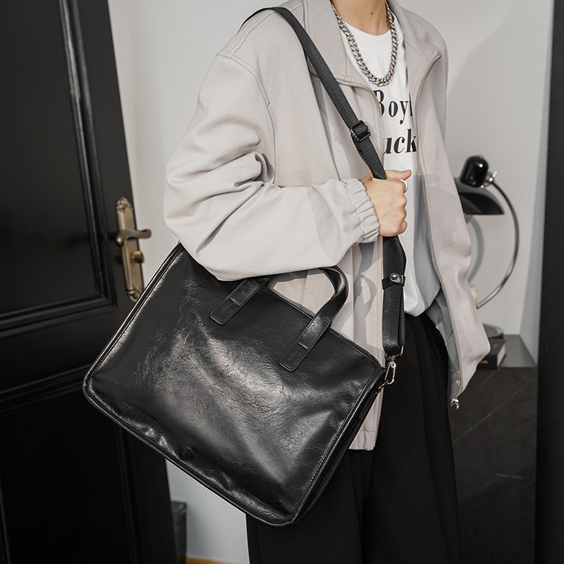 Casual Business Men's Handbag  - đánh giá và giá Luxury Bags For Men