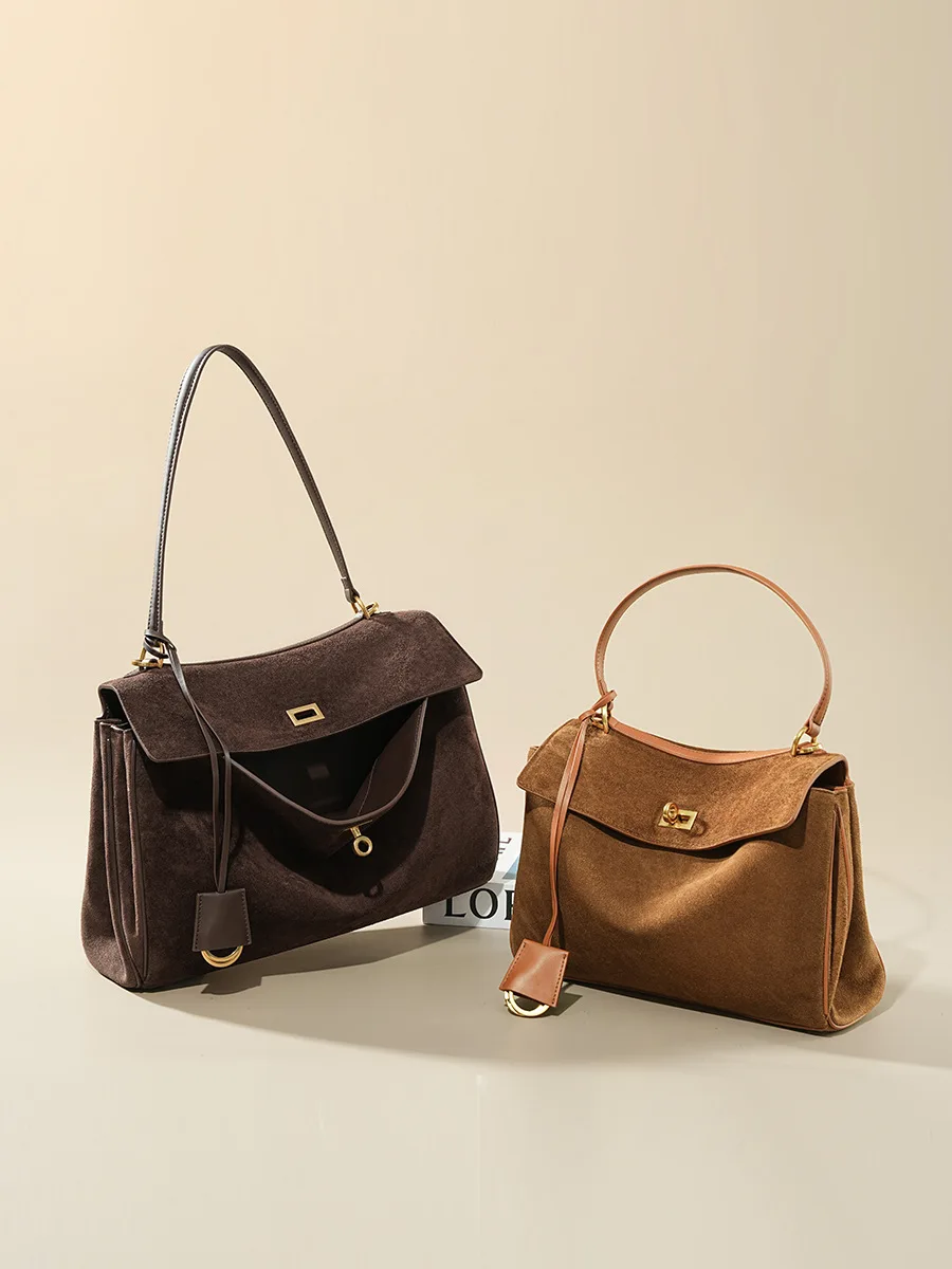 Autumn Winter Women's Suede ge - đánh giá và giá Luxury Bags Collection