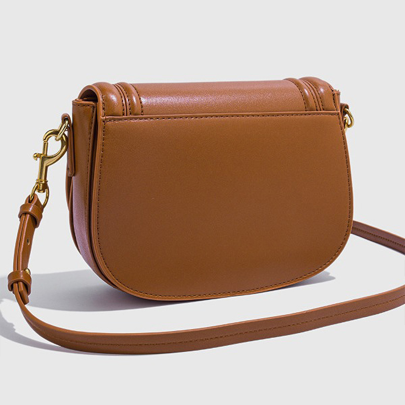 Minimalist Stitched Saddle Cro - đánh giá và giá Luxury Bags Vegan Leather