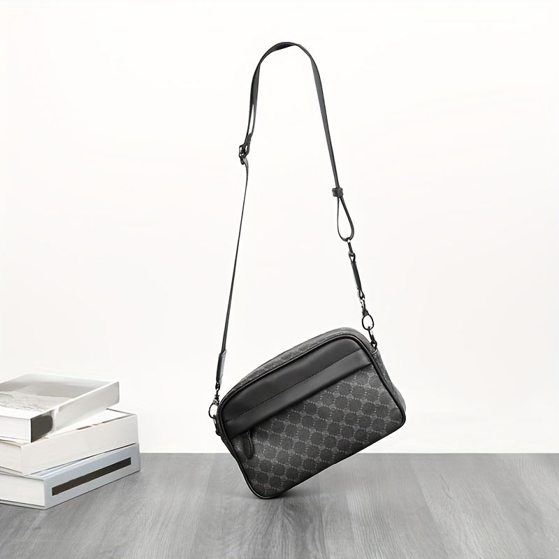Men Classic Print PU Crossbody - đánh giá và giá Luxury Bags For Men