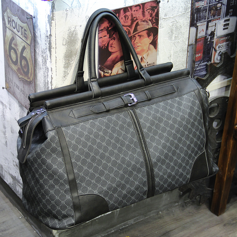 Fashion Plaid Travel Bag Men H - đánh giá và giá Luxury Bags For Men