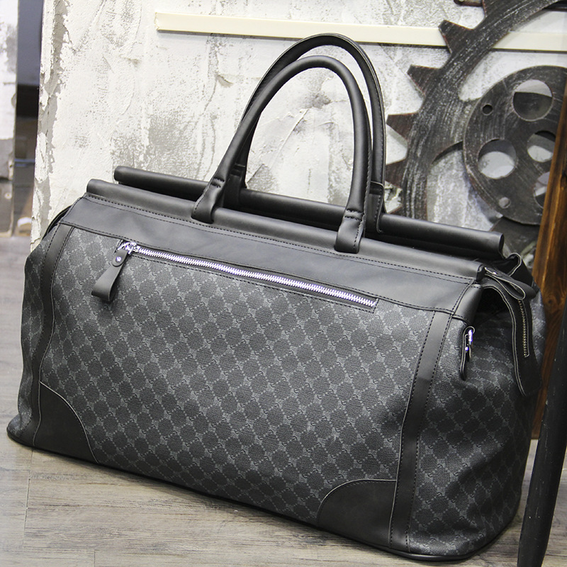 Fashion Plaid Travel Bag Men H - đánh giá và giá Luxury Bags For Men