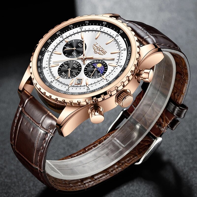 LIGE New Mens Watches Top Bran - đánh giá và giá Luxury Bags Brands List
