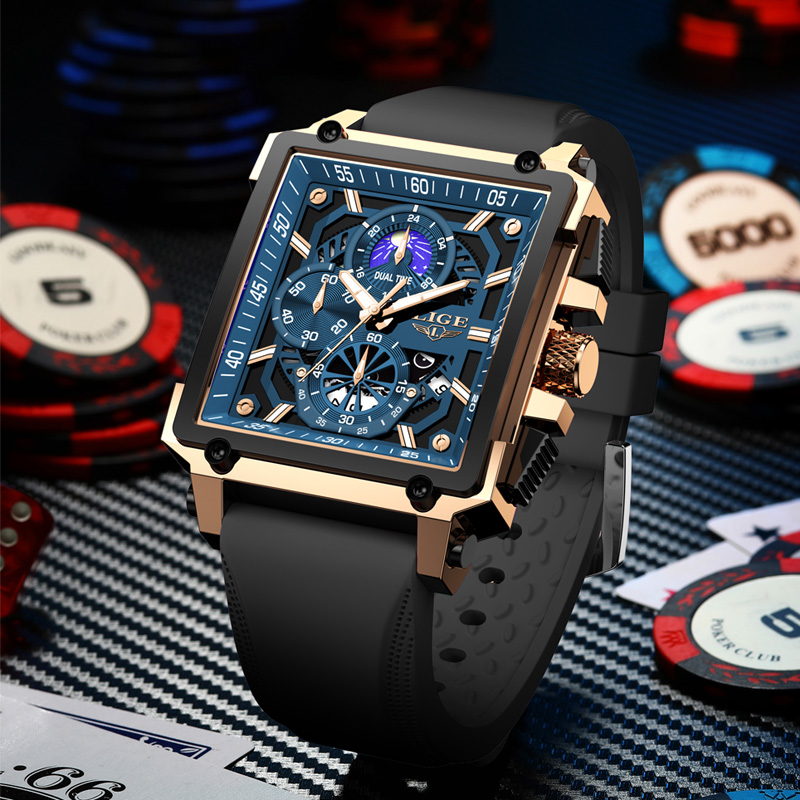 New LIGE Mens Watches Top Bran - đánh giá và giá Luxury Bags Brands List