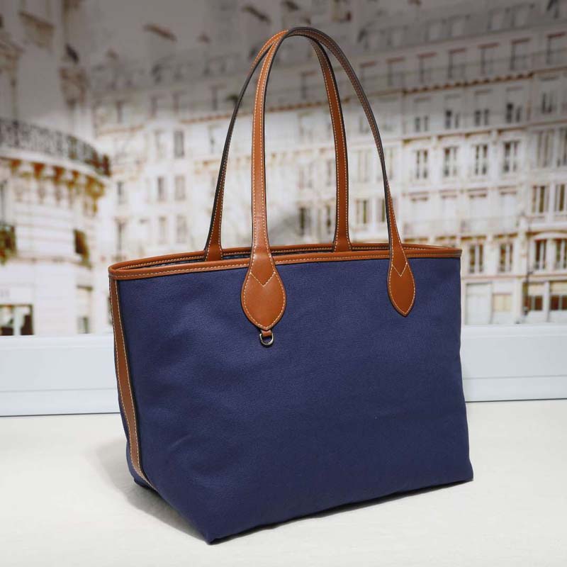 Denim Monogram Tote Bag Women  - đánh giá và giá Tote Bag Leather Monogram