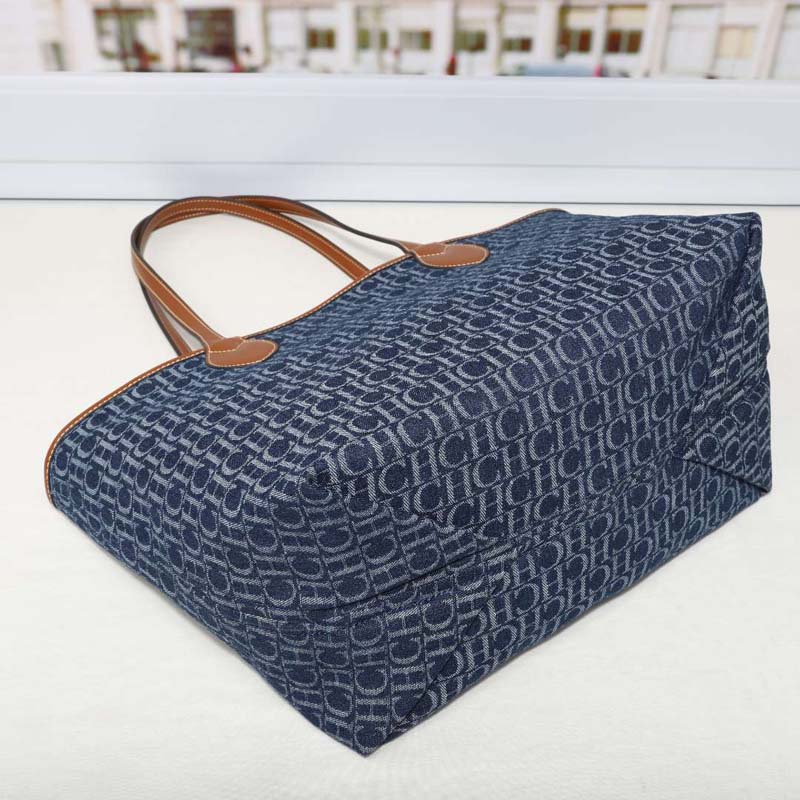 Denim Monogram Tote Bag Women  - đánh giá và giá Tote Bag Leather Monogram