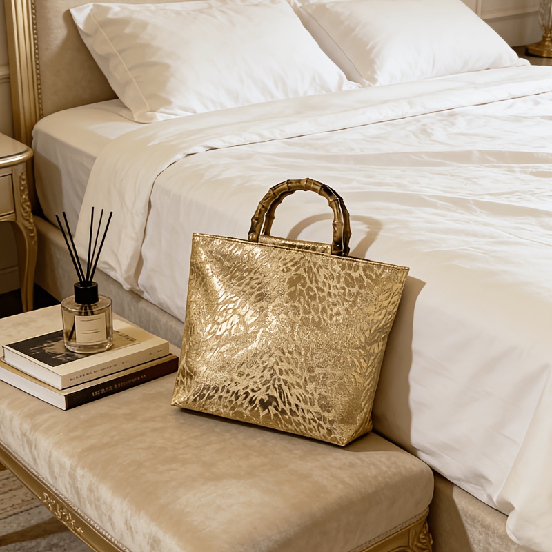 Light luxury metallic gold jac - đánh giá và giá Luxury Bags Collection