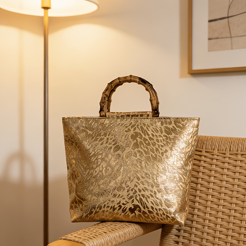 Light luxury metallic gold jac - đánh giá và giá Luxury Bags Collection