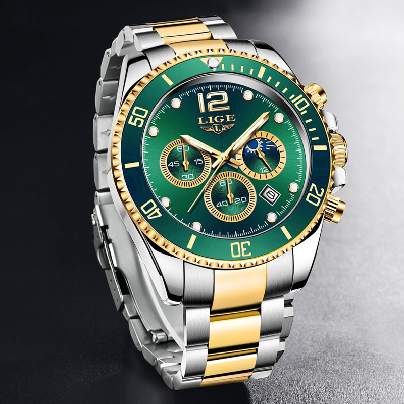 Men Watch LIGE Top Brand Luxur - đánh giá và giá Luxury Bags Brands List