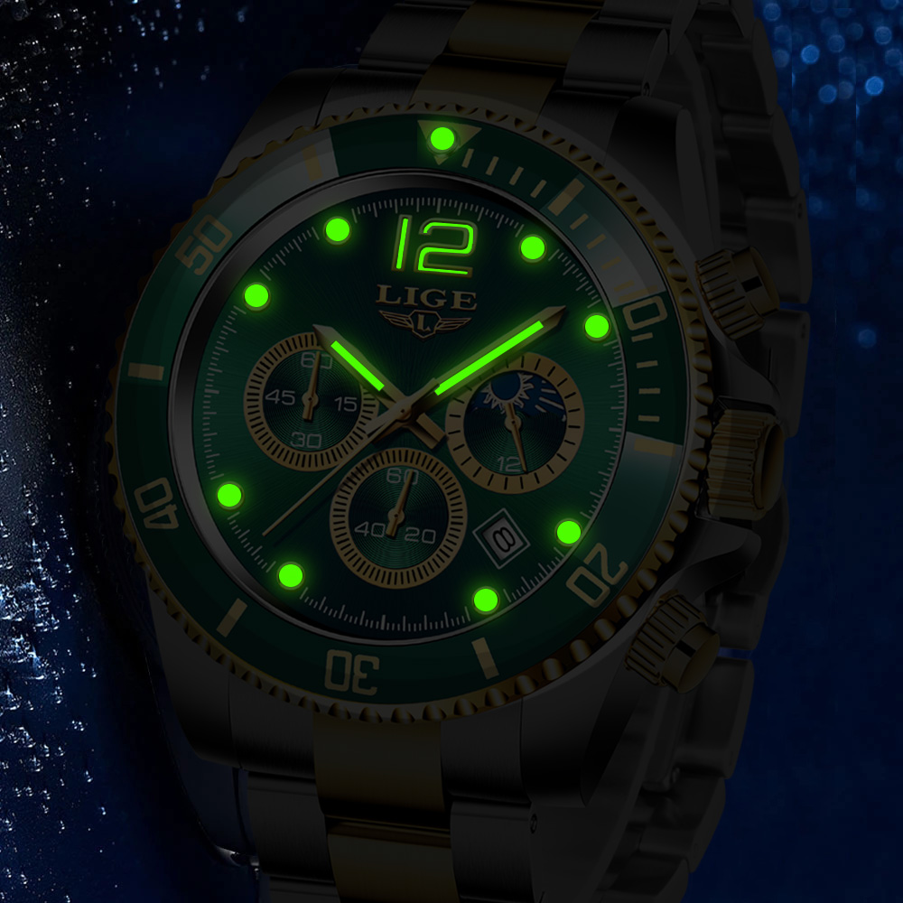 Men Watch LIGE Top Brand Luxur - đánh giá và giá Luxury Bags Brands List