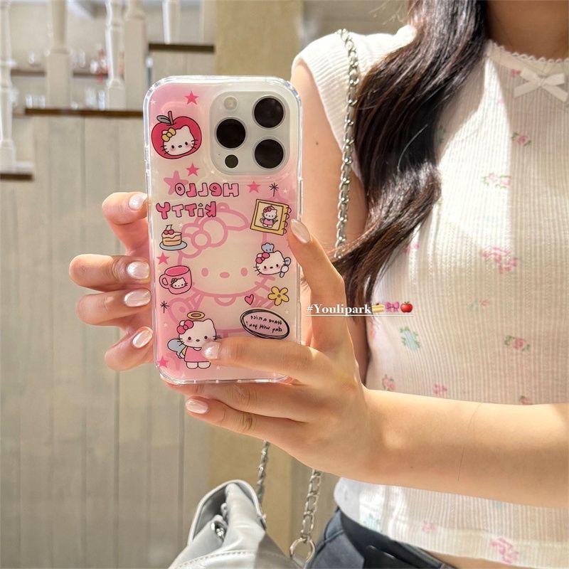 Cartoon Hello Kitty Phone Case - đánh giá và giá Luxury Bags From Japan
