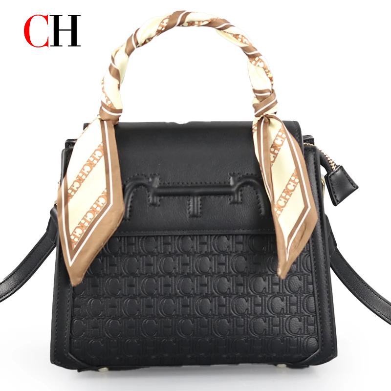 CH New Women Retro Horsebit Ha - đánh giá và giá Tote Bag Leather Monogram