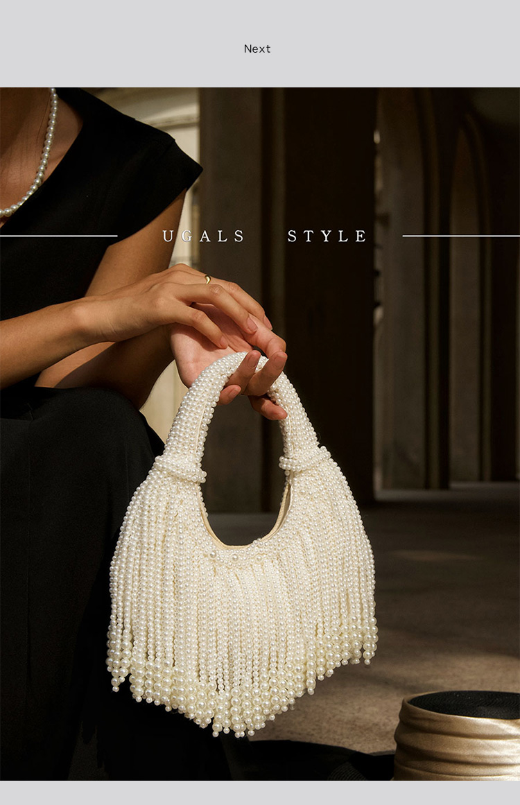 Design Handle Pearl Evening Cl - đánh giá và giá Luxury Bags Collection
