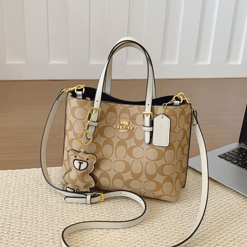 Elegant Monogram Tote Bag in C - đánh giá và giá Tote Bag Leather Monogram