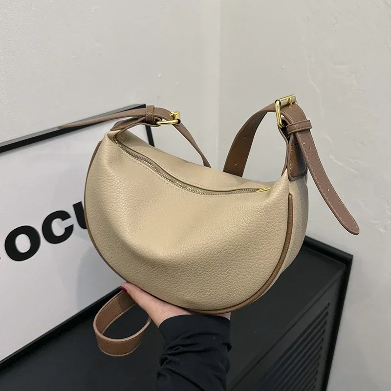 Fashion Solid PU Hobos Shoulde - đánh giá và giá Luxury Bags On Sales