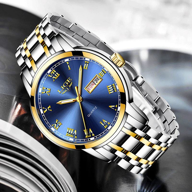 LIGE Brand Top Luxury Quartz M - đánh giá và giá Luxury Bags Brands List