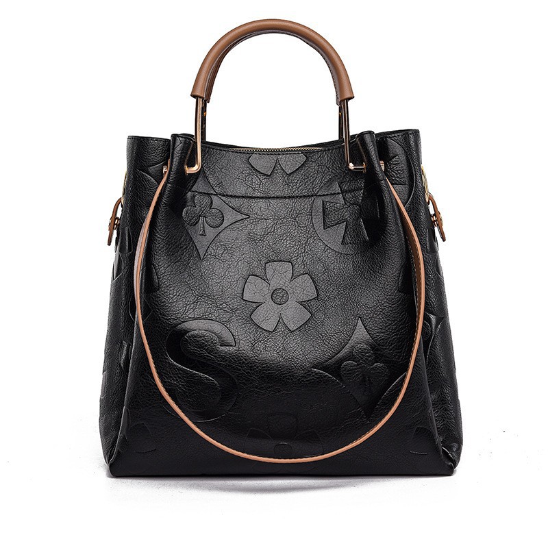 Women's Embossed Monogram Hand - đánh giá và giá Tote Bag Leather Monogram